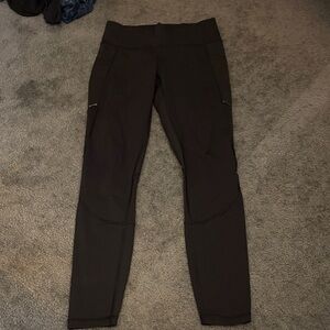 lululemon athletica Black Leggings with Side Pockets